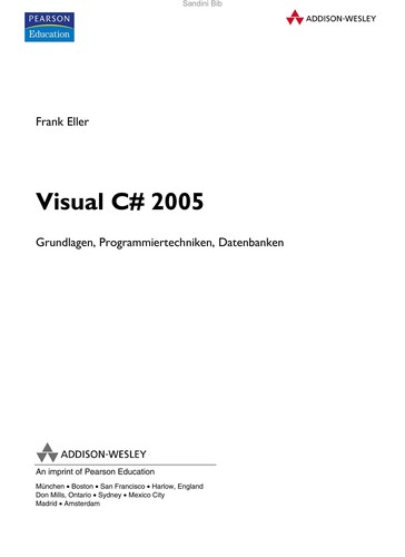 Cover for Visual C♯ 2005