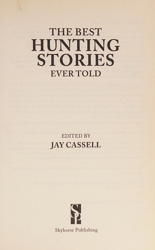 Cover for Best hunting stories ever told