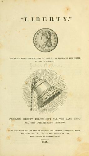 Cover for "Liberty" ...