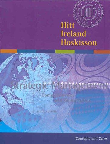 Cover for Strategic Management Concepts and Cases