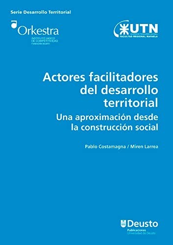 Cover for Actores facilitadores del desarrollo territorial