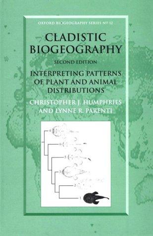 Cover for Cladistic biogeography