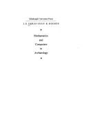 Cover for Mathematics and computers in archaeology