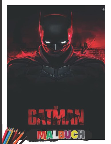 Cover for Batman Malbuch