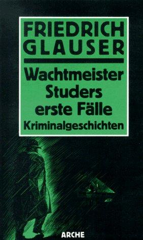 Cover for Wachtmeister Studer