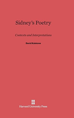 Cover for Sidney's Poetry