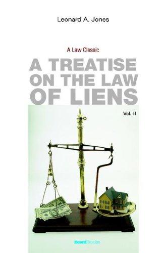 Cover for A Treatise on the Law of Liens