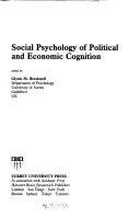 Cover for Social psychology of political and economic cognition