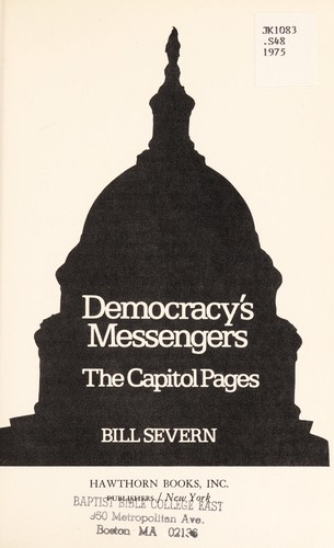 Cover for Democracy's messengers