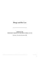 Cover for Drugs and the Law
