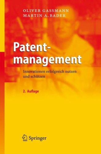 Cover for Patentmanagement