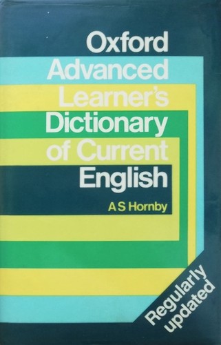 Cover for Oxford Advanced Learner's Dictionary of Current English