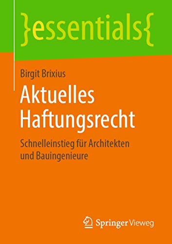 Cover for Aktuelles Haftungsrecht