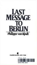Cover for Last Message to Berlin