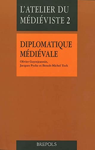 Cover for Diplomatique médiévale
