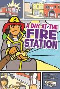 Cover for A Day at the Fire Station