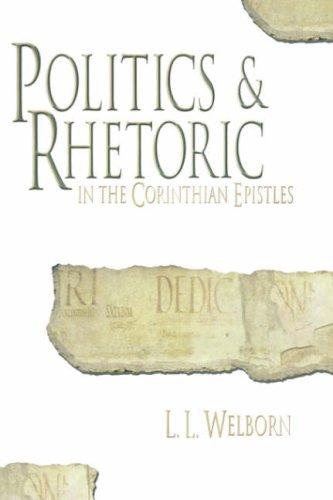 Cover for Politics and rhetoric in the Corinthian Epistles