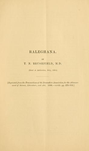 Cover for Raleghana