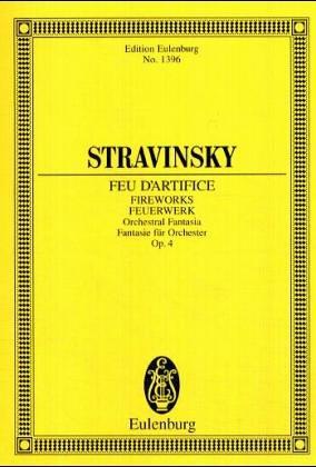 Cover for Fireworks, Op. 4