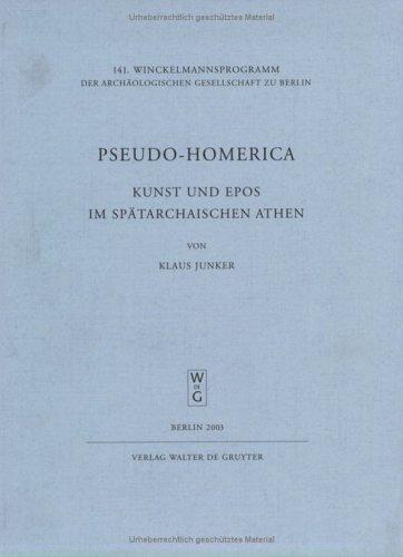 Cover for Pseudo-Homerica