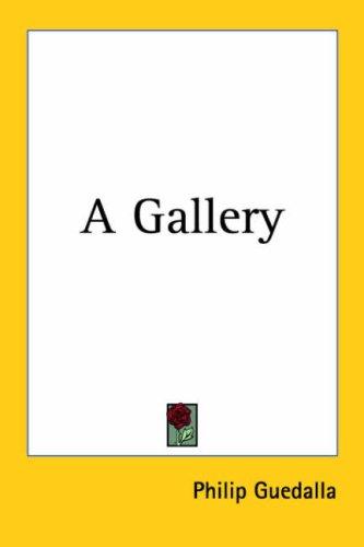 Cover for A Gallery