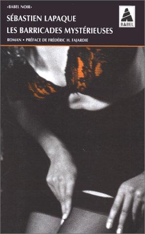 Cover for Les barricades mystérieuses