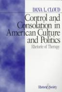 Cover for Control and Consolation in American Culture and Politics