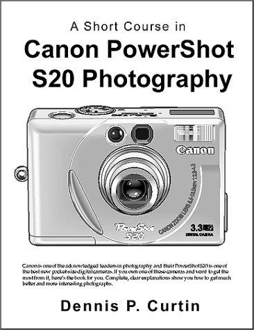 Cover for A Short Course in Canon PowerShot S20 Photography