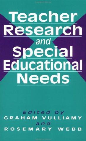 Cover for Teacher research and special educational needs