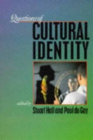 Cover for Questions of cultural identity
