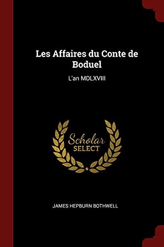 Cover for Affaires du Conte de Boduel