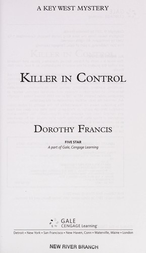 Cover for Killer in control