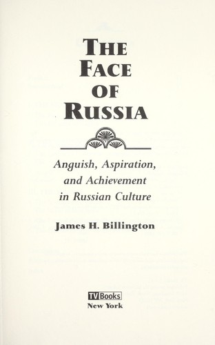Cover for The face of Russia