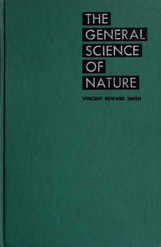 Cover for The general science of nature.