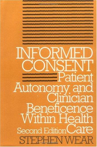Cover for Informed consent