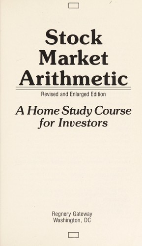 Cover for Stock Market Arithmetic