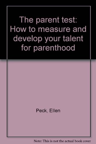 Cover for The parent test
