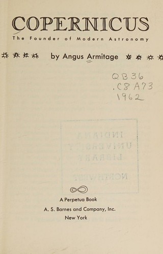 Cover for Copernicus