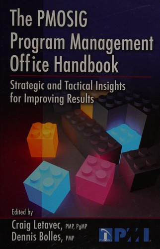 Cover for The PMOSIG program management office handbook