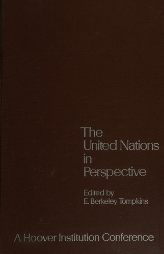 Cover for United Nations in Perspective