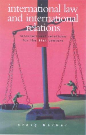 Cover for International law and international relations