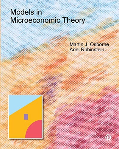 Cover for Models in Microeconomic Theory
