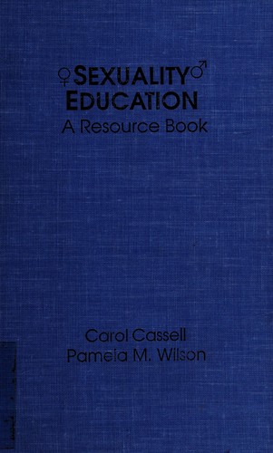 Cover for Sexuality education