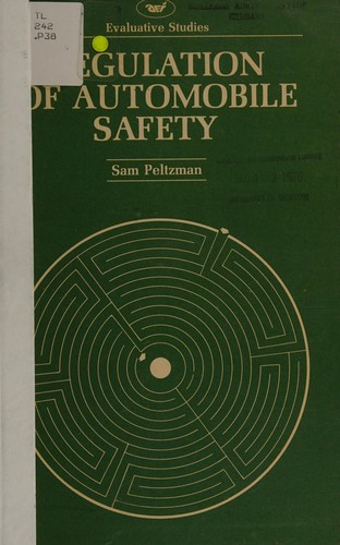 Cover for Regulation of automobile safety