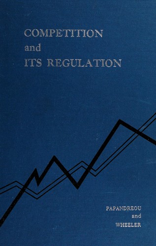 Cover for Competition and its regulation