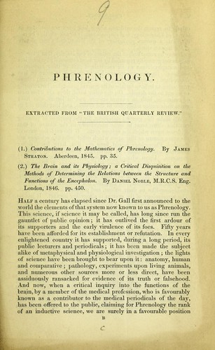 Cover for Phrenology