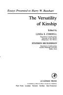 Cover for Versatility of Kinship (Studies in Anthropology)