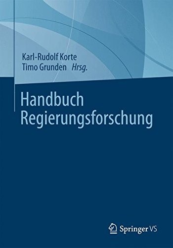 Cover for Handbuch Regierungsforschung