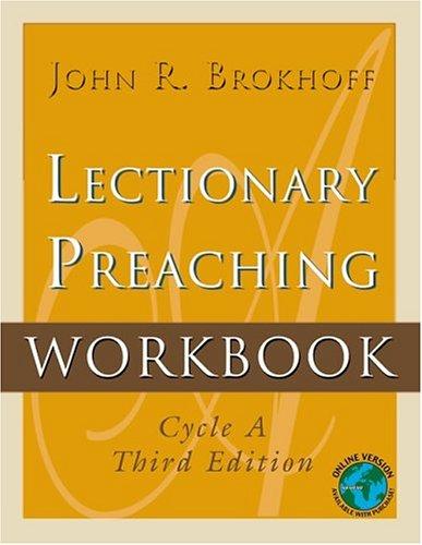 Cover for Lectionary Preaching Workbook