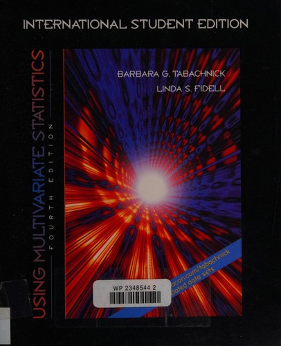 Cover for Using multivariate statistics